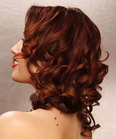 Curly Redhead, Red Hairstyle, Redhead Hairstyles, Reddish Brown Hair, Red Curly Hair, Dark Red Hair, Long Hairstyle