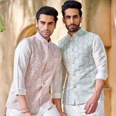 Hand Made Custom Fit sequence embroidery Men's Indian Wedding Wear waistcoat jacket, Nehru jacket, Nehru jacket for indian wear function outfit.  can be any customization requirement? contact me feel free we provide all customized services. NOTE: All our items are handmade and specially customized for our beautiful customers. Please expect minor variations in the actual product as compared to the image displayed. We make it exclusively using similar fabrics. Product color may slightly vary due to photographic lighting sources or your monitor settings. Order will not be canceled once placed. Please check our terms & conditions before placing an order. For Express Shipping Please contact me, We will try our best to deliver the product as soon as possible. Dry cleaning only No return, refund Luxury Nehru Jacket For Traditional Ceremonies, Festive Wedding Vest With Zari Work, Traditional Vest For Wedding And Eid, Nehru Jacket With Motifs For Diwali, Eid Wedding Nehru Jacket With Motifs, Wedding Eid Nehru Jacket With Motifs, Wedding Nehru Jacket With Motifs For Eid, Nehru Jacket With Motifs For Wedding Eid, Mens Wedding Wear Indian