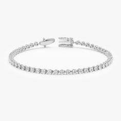 white gold diamond bangle Eternity Bracelet, Diamond Tennis Bracelet, April Birthstone, Tennis Bracelet Diamond, Diamond Eternity, Tennis Bracelet, Real Diamonds, Prong Setting, Bridal Jewelry