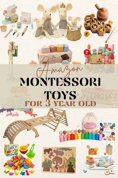 best montessori toys from amazon Montessori Christmas Gifts, One Year Old Christmas Gifts, Best Montessori Toys, Wooden Toys For Babies, Montessori Christmas, Diy Montessori Toys, Toddler Girl Toys