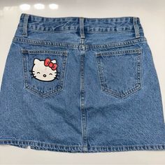 Hello Kitty Denim Skirt From Hello Kitty X Shein Collab. Never Worn, Was Too Big On Me But Because It Was In Storage With A Pair Of Heels, There’s A Small Mark Shown In The Last Photo. Tags: Charlotte Russe , Fashion Nova , Aeropostale , Papaya , H&M , Asos , Zaful , Boohoo , Revolve , Forever 21 , Wet Seal , Brandy Melville , Pacsun , Ootdfash , Prettylittlething , Plt , Shein , Ohpolly , I Am Gia , Pretty Little Thing , Miss Lola , Missguided , Houseofcb , Tiger Mist Naked Wardrobe , I.Am.Gia Cute Fitted Mini Denim Skirt, Cute Fitted Denim Skirt, Cute Fitted Denim Skirt With Pockets, Cute Denim Blue Skirt, Cute High Waist Denim Skirt, Cute Blue Denim Skirt, Cute Cotton Denim Skirt With Pockets, Cute Blue Cotton Denim Skirt, Cute Denim Skirt With Pockets