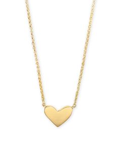 Kendra Scott Heart Necklace Clear, Kendra Scott Necklace Silver Heart, Heary Necklace, Kendra Scott Gold Heart Necklace, Kendra Scott Clove Necklace, Necklaces Dainty, Kendra Scott Necklace, Modern Classic Style, Necklace Extender