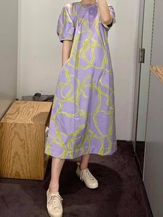 Casual Dress, I Love, Summer Dresses, Pattern