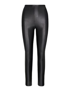 Commando’s Faux Leather Leggings are your perfect style solution! With a unique internal smoothing waistband, these leggings will keep you looking confidently fabulous even after hours of wear. Enjoy the luxuriously soft faux leather feel with the added benefit of four-way stretch and recovery. Look and feel your best! Fabric Four-way stretch faux leather leg (55% polyurethane, 44% viscose, 1% elastane), waistband (72% nylon, 28% elastane) Four-way stretch and recovery Signature internal smoothi Leather Legging, Perfect Style, After Hours, Faux Leather Leggings, Leather Leggings, Black Leggings, Faux Leather, Leggings, Leather