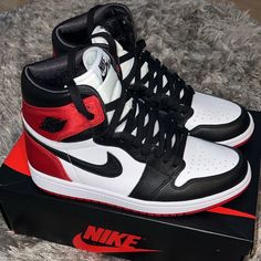 Brand New Never Worn Satin Jordan 1s Size 8.5 Cool Nike Shoes Women Sneakers, Black Lace-up High-top Sneakers With Contrasting Heel, High Jordan 1, Nike Shoes High Tops, Casual Shoes Women Sneakers, Nike Shoes Women Fashion, Pretty Sneakers, Nike Fashion Shoes, Pretty Shoes Sneakers