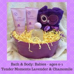 the bath and body babies - ages 1, tender moments lavender & chamomile