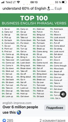 the top 100 english phrases for iphone and ipad are displayed in this screenshote