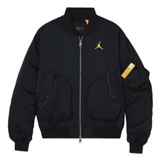 Men's Jordan Casual Sports Full-Length Zipper Autumn Black Jacket DN3406-010 Air Jordan Jacket, Jordan Jackets, Jordans For Men, Fit Inspo, Nike Jordan, Black Jacket, Air Jordan, Air Jordans, Full Length