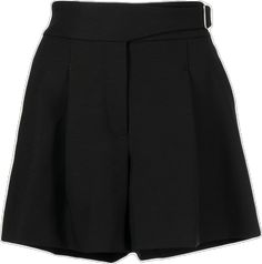 Black High Waisted Shorts, Box Pleats, Shorts Black, High Waisted Shorts, Fashion Branding, High Waisted, Collage, Pins, How To Wear