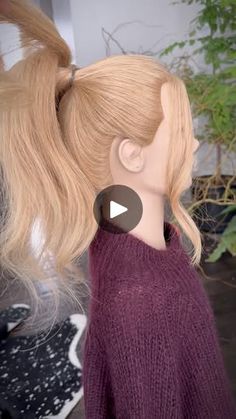 1.8K views · 6.1K reactions | No more boring ponies ✨
Follow for more‼️

#hairstyle #hairtutorial #ponytailstyle #easyhairstyles | Thuy Pham | BLONDING & EXTENSIONS SPECIALIST