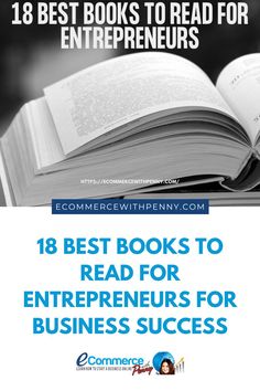 If you want to be a successful entrepreneur, you need to read these 18 best books to read for entrepreneurs. They cover everything from business strategy to marketing to time management. #ecommercewithpenny #businessidea #businessideas #onlinebusinessideas #onlinebusinesstips #onlinebusinesssuccess #onlinebusinessmarketing #internetbusiness #startyourbusiness #onlineentrepreneurs #waystomakemoneyonline #makemoneyonlineeasy #makemoneyonlinefromhome #makemoneyonlineus #startingabusiness Lean Startup, Successful Entrepreneur, Speed Reading, Online Business Marketing, Business Skills, Internet Business, Best Books, Business Books, Great Leaders