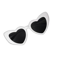 Elegant Heart-shaped Tinted Sunglasses, Elegant Heart-shaped Sunglasses With Tinted Lenses, Cute Heart Print Sunglasses For Party, Cute Party Sunglasses With Heart Print, White Heart-shaped Sunglasses With Gradient Lenses, Heart-shaped Sunglasses With Heart Print For Party, Fun Heart Print Party Sunglasses, Heart-shaped Party Sunglasses With Heart Print, Fun Party Sunglasses With Heart Print