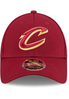 This Cleveland Cavaliers Red Adjustable Hat features a Front team logo. New Era - Basic 9FORTY Adjustable, Front team logo embroidery, Back team logo/mascot word mark, Adjustable closure straps, 6 panels , Curved Bill, Low Crown, Lightly Structured, Imported Red Collegiate Hat For Sports Events, Sporty Red Hat For College, Red Fitted Hat For Sports With Curved Visor, Sporty Red Hat For Fan Merchandise, Red Sporty Hat For Sports Fans, Red Sporty Hats For Fan Gear, Red Sporty Fitted Hat For Fans, Red Fitted Hat With Curved Visor For Sports, Red Hat With Embroidered Logo For Game Day