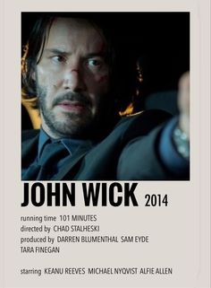 the poster for john wick's upcoming film