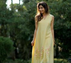 womens Hand embroidered Kota dress Anarkali /yellow handmade  dress /light yellow cotton kurta / Indian anarkali/ Indian dresses/ voggish /cream hand embroidered cotton dress / light weight dress women          Looking for a perfect indian dress/anarkali/suit sets that are trendy, unique and easy to carry !! yess, You are at the right place. we carry such versatile pieces of anarkalis and suit sets that really let you stand out in any occassion !!      featuring this beautiful pure handloom cott Yellow Embroidered Dress, Indian Dresses Anarkali, Yellow Party Dresses, Indowestern Dress, Dress Anarkali, Yellow Summer Dress, Dress Usa, Indian Anarkali, Indo Western Dress