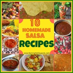 the top ten homemade salsa recipes