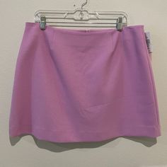 Light Pink/Pale Purple Structured Mini Skirt. New With Tags. Xl Or Size 12. Fits True To Size. 73lag Rn 53372 Ca 34338 Purple Lined Skort Of Short Length, Purple Lined Short Skort, Purple Short Length Lined Skort, Chic Purple Lined Skort, Chic Purple Short Skirt, Chic Purple Short Skort, French Connection, Size 12, Pink Purple