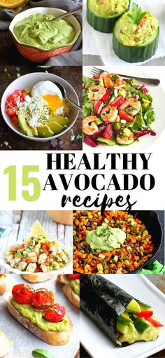 healthy avocado recipes that are easy to make