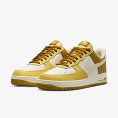 Nike Air Force 1 07 AF1 Bronzine Saturn Gold Men Casual Shoes Sneaker FZ4034-716 | eBay Nike Air Force 1 Sporty Shoes With Abzorb Midsole, Yellow Synthetic Sneakers With Abzorb Midsole, Yellow Lace-up Leather Running Shoes, Nike Air Force 1 Low-top With Abzorb Midsole, Brown Nike Air Force 1 Lace-up For Sports, Nike Sneakers With Gum Sole For Outdoor, Brown Lace-up Nike Air Force 1 For Sports, Nike Air Force 1 With Abzorb Midsole, Nike Air Force 1 Lace-up With Gum Sole