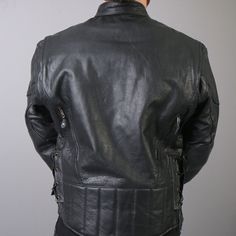 Features • Great Design & Comfort • Made from Premium Cowhide• Removable Quilted ZIp-Out Lining • Racer Style Snap Collar• Antique Brass YKK Zippers • Antique Brass Snaps• Adjustable Lace Sides • Two Inside Carry Conceal Extra Deep Pockets• Zipper Cuffs • This Items ships for free to the lower 48 states This Jacket Ships For Free!* Here it is, everyone's favorite vented motorcycle leather jacket! This Hot Leathers motorcycle jacket, is built using heavyweight cowhide & features antique brass YKK Motorcycle Leather Jacket, Motorcycle Jacket Mens, American Legend, Lace Side, Cafe Style, Motorcycle Leather, Euro Style, Leather Biker Jacket, Leather Motorcycle Jacket