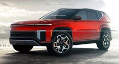 the new jeep concept suv is shown in this rendering image from carscoops com