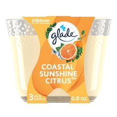 glade coastal sunshine citrus drink