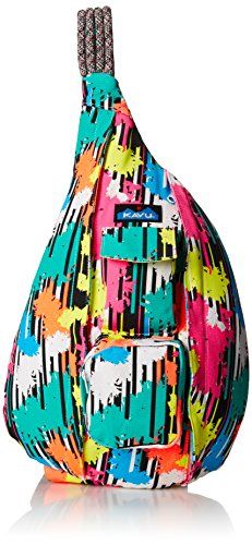 KAVU Rope Bag, Retro Palm, One Size KAVU http://www.amazon.com/dp/B00L6OYNAW/ref=cm_sw_r_pi_dp_PsCMvb0MDFYA4 Camping Shoes, Book Bags, Missions Trip, Back To School Outfits