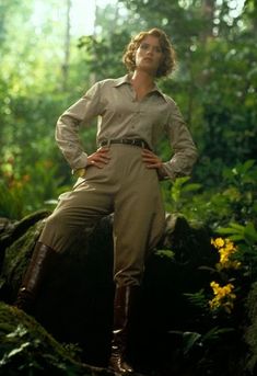 The Closet Historian: Down the Rabbit Hole, Making Jodhpurs Kristy Swanson, Pulp Adventure, Safari Outfit, Adventure Aesthetic