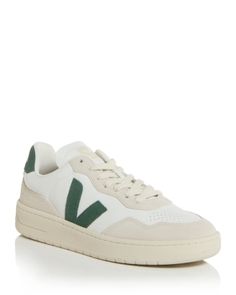 Veja Men's V-90 Low Top Leather Sneakers Leather Sneakers Men, Shoes Men, Sneakers White, Leather Sneakers, Low Top, Top Sneakers, Shoes Mens, Pick Up, Buy Online