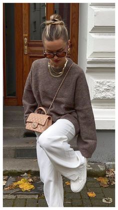 Outfit Chic, Looks Party, Looks Street Style, Trendy Fall, Cozy Outfit, 가을 패션