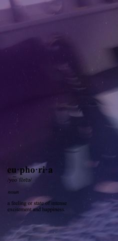 the cover of euphorna magazine with blurry image of kitchen appliances in background