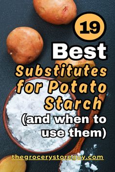 Potato starch is a common ingredient in many recipes. It serves as a great thickening agent for sauces and soups, and it also helps give baked items a light, fluffy texture. But if you don’t have potato starch on hand and want to achieve the same results, what is the best potato starch substitute? As a general rule, cornstarch is the best substitute for potato starch. In addition to being easily accessible in most pantries, cornstarch is also lower in carbs and naturally occurring sugars. And li Potato Starch Substitute, Baked Items, How To Thicken Soup, Arrowroot Flour, How To Thicken Sauce, Potato Flakes, Potato Starch, Ingredient Substitutions, Fluffy Texture