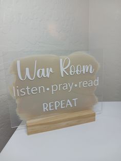 War Room Sign Acrylic Prayer Room Sign Christian Gift - Etsy Christian Decor Ideas For Bedroom, Prayer Space Ideas, Pray Room Ideas, Prayer Closet Ideas Decor, Prayer Corner Ideas Bedrooms Christian, Prayer Room Ideas Decor Christian, Prayer Closet Ideas Spaces, Prayer Corner Ideas Bedrooms, Prayer Closet Ideas