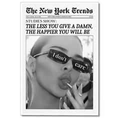 the new york times article features an image of a woman with sunglasses on her face