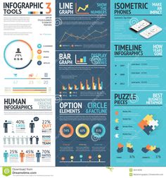 an info board with graphs, diagrams and other information for business purposes on the subject of this