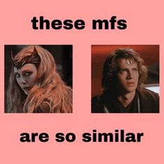 these mfs *picture of Wanda Maximoff and picture of Anakin Skywalker* are so similar Anakin Reaction Pic, Anakin Skywalker Pfp Aesthetic, Anakin Skywalker Pfps, Anakin Skywalker Aesthetic, Anakin Skywalker Wallpaper, Wanda Maximoff Icons, Star Wars Whisper, Star Wars Icon, Lord Dominator