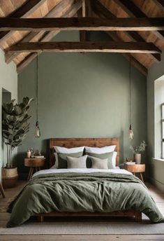 #BEAUTY, #RELATIONSHIPS #Fashion #Animals #Outfits #Winter Outfits #Animals Sage Green Farmhouse Bedroom, Green Farmhouse Bedroom, Bedroom Ideas Trendy, Sage Green Farmhouse, Sage Green Bedroom Ideas, Green Farmhouse, Green Bedroom Decor, Green Bedroom Ideas, Green Accent Walls