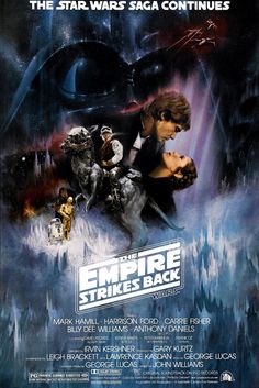 the empire strikes back movie poster