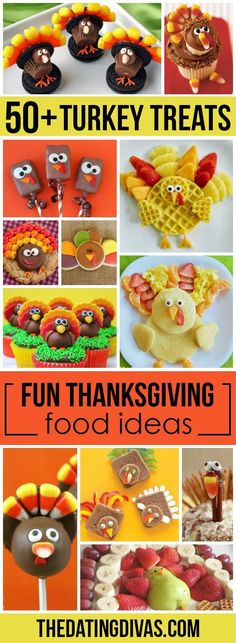 turkey treats are great for thanksgiving and the kids will love them