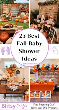 the 25 best fall baby shower ideas