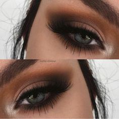 Tumblr Eye Makeup, Trucco Smokey Eye, Dark Eye Makeup, Bright Eye Makeup, Makeup Tumblr, Dramatic Eye Makeup