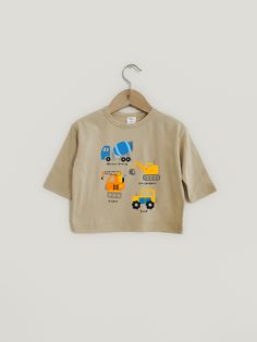 Handmade and designed kids' shirt with love by two mamas. Click to see Other Construction Longsleeve options https://www.etsy.com/listing/1469221987/construction-cars-toddler-boy-girl-t?click_key=87550f7a6716d50215449e9788756c84fcc40c52%3A1469221987&click_sum=956e2680&ref=shop_home_active_1 Click to see other construction Tees https://www.etsy.com/listing/1455011932/toddler-boy-girl-construction-cars?click_key=d1e11accbfe70e5cab8c6587edf631c7bde77c98%3A1455011932&click_sum=c58b9fe5&ref=shop_home Mixer Truck, Summer Breeze, Kids Tops, Boy Girl, Girls Tshirts, Toddler Boys, Linen Blend, Short Sleeve Shirt, Baby Toddler