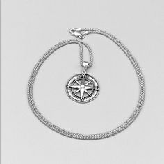 Sterling Silver Compass Pendant With Italian Popcorn Necklace, Silver Necklace, Direction Necklace, North, South, East, And West Necklace 925 Stamped Pendant Height: 22 Mm Chain Gauge: 1.6mm Material: 925 Sterling Silver Italian Popcorn, Popcorn Necklace, Silver Compass Necklace, Compass Necklace Silver, Compass Pendant, Compass Necklace, North South, Mens Accessories Jewelry, Silver Man