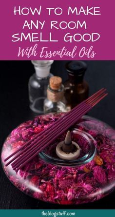 How to make any room in your home smell good with essential oils. #essentialoilsroom #essentialoilshome #homesmellgood#smellhacks #theblogstuff Homemade Room Spray, Diy Massage, Homemade Face Cream