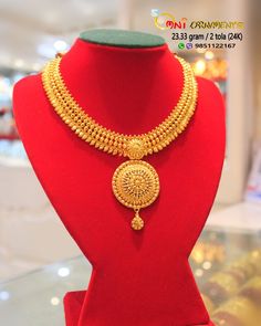 Gold Necklace Indian Bridal Jewelry Choker, Gold Necklace Set Bridal, Gold Set Design, Indian Gold Jewellery Design, Indian Bridal Jewelry