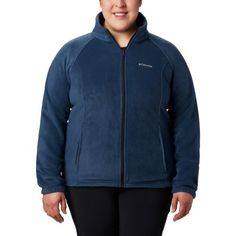 Womens Navy This Modern-Classic Fleece Zip-Up Is Perfect To Layer On Top Or Underneath Other Layers. Modern Classic Fit.  Zippered Hand Pockets Keep Small Items Secure.  Imported Solid Color Fleece Jacket With Zipper, Solid Color Fleece Jacket With Zipper Closure, Cold Weather Fleece Jacket With Fleece Lining, Cold Weather Fleece Jacket With Zipper, Cold Weather Fleece Jacket With Zipper Closure, Warm Spring Outfits, Winter Outfits Warm, Warm Dresses, Beauty Clothes