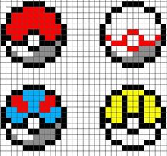 the pixel art is made with different colors and shapes, including red, yellow, blue, and black