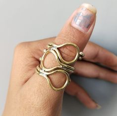 Arthritis finger splint for bending sideways lateral deviation, adjustable ring, comfortable handmade ring, Knuckle Ring, Brass ring for men SIZE :- All Size Are Available, choose from variation. METAL :- Brass ❥ Customers satisfaction is our biggest priority, please contact us with any questions/queries for future or existing orders, and we will do our best to make sure you are happy with your order. ♥ Please Make Sure to Include The Correct Address During Before Order. You Can return Item within 30 Days After Successful Delivery. We Offer 100% Money Back Guarantee If You Not Satisfied With Your Purchase. Return Charge Will Be Paid By Buyer Only. This is my shop link https://www.etsy.com/in-en/shop/AustereGifts?ref=seller-platform-mcnav Thank you🥰 for shopping with us! Unique Handmade Stackable Rings With Open Band, Unique Handmade Open Band Stackable Rings, Handmade Adjustable Open Midi Rings, Handmade Adjustable Rings For Everyday Wear, Handmade Adjustable Unique Midi Rings, Unique Handmade Adjustable Midi Rings, Unique Adjustable Open Midi Rings, Adjustable Modern Brass Midi Rings, Modern Adjustable Brass Midi Rings