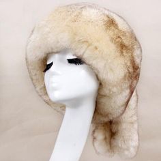 Women's Thick Warm Faux Fur Hat Round Top Russian Ushanka Hat - SolaceConnect.com Warm Winter Bonnet With Curved Brim, Winter Brimmed Bonnet, Winter Brimmed Fitted Bonnet, Classic Winter Cloche Hat With Short Brim, Fitted Brimmed Winter Bonnet, Classic Brown Top Hat For Winter, Adjustable Winter Bonnet, Brimmed Winter Bonnet For Cold Weather, Winter Cap Hat, One Size Fits Most