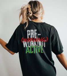 ▪️EVERY T-Shirt in the store is UNISEX regardless of mockup!▪️ Always size up 2 for best Pump-cover look! 🔥 ▪️ Comfort Colors introduces the "Comfort Colors 1717" garment-dyed t-shirt; a fully customizable tee made 100% with ring-spun cotton. The soft-washed, garment-dyed fabric brings extra coziness to your wardrobe while the relaxed fit makes it an excellent daily choice. The double-needle stitching throughout the tee makes it highly durable while the lack of side-seams helps the shirt retain Oversized Crew Neck T-shirt For Gym, Oversized Black T-shirt For Workout, Workout Cotton T-shirt With Screen Print, Screen Print Crew Neck Top For Gym, Oversized Screen Print Sports T-shirt, Oversized Sports T-shirt With Screen Print, Graphic Print Gym Tee, Graphic Print Gym Tops, Oversized Graphic Tee For Sports